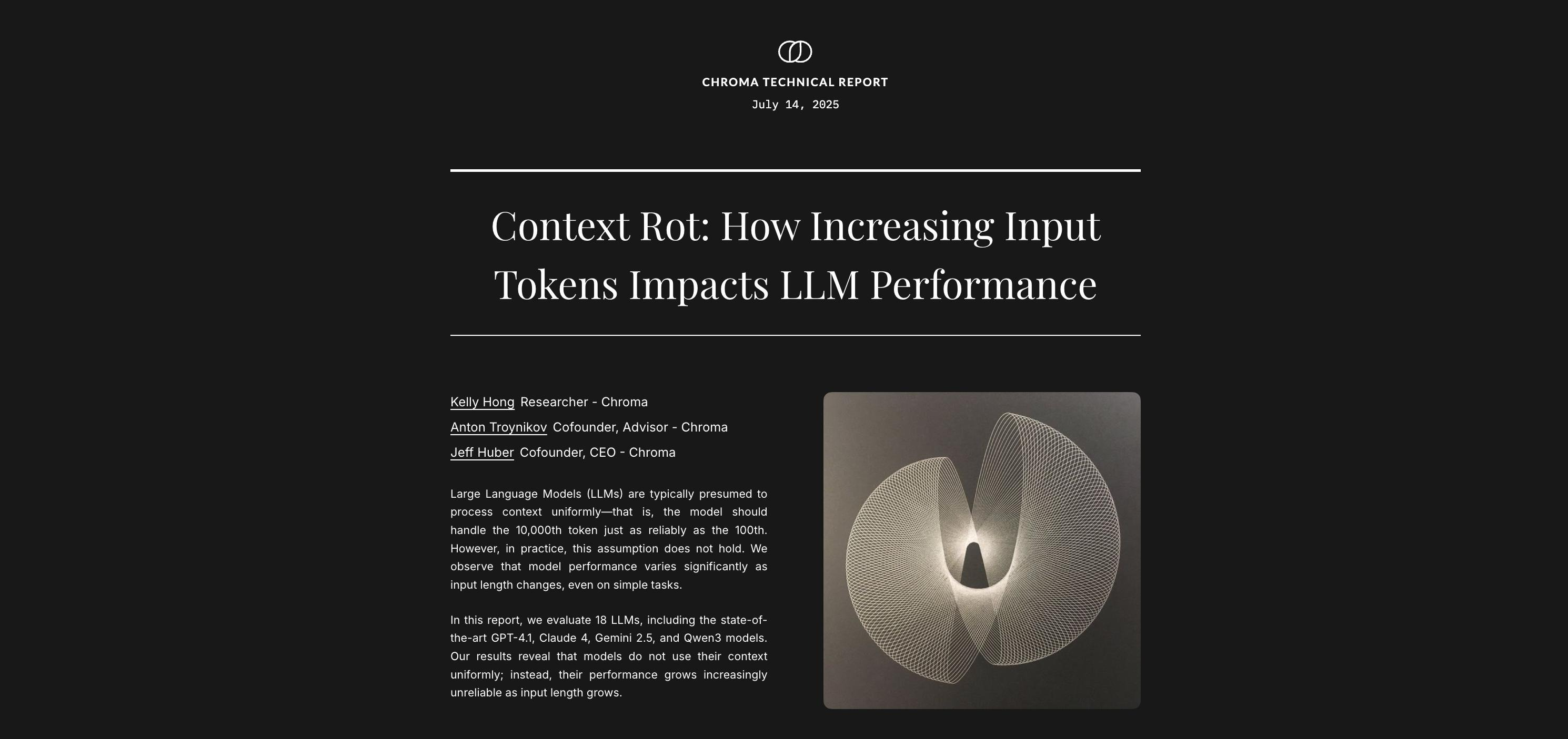 Context Rot